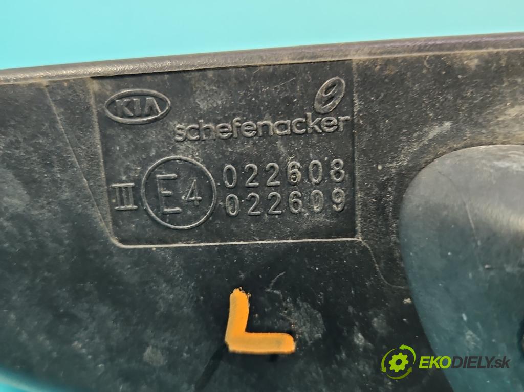 Kia Ceed I 2006-2012 1.4 16V 105 HP manual 77 kW 1396 cm3 3- zrkadlo ľavé  (Kľučka dverí ostatné)