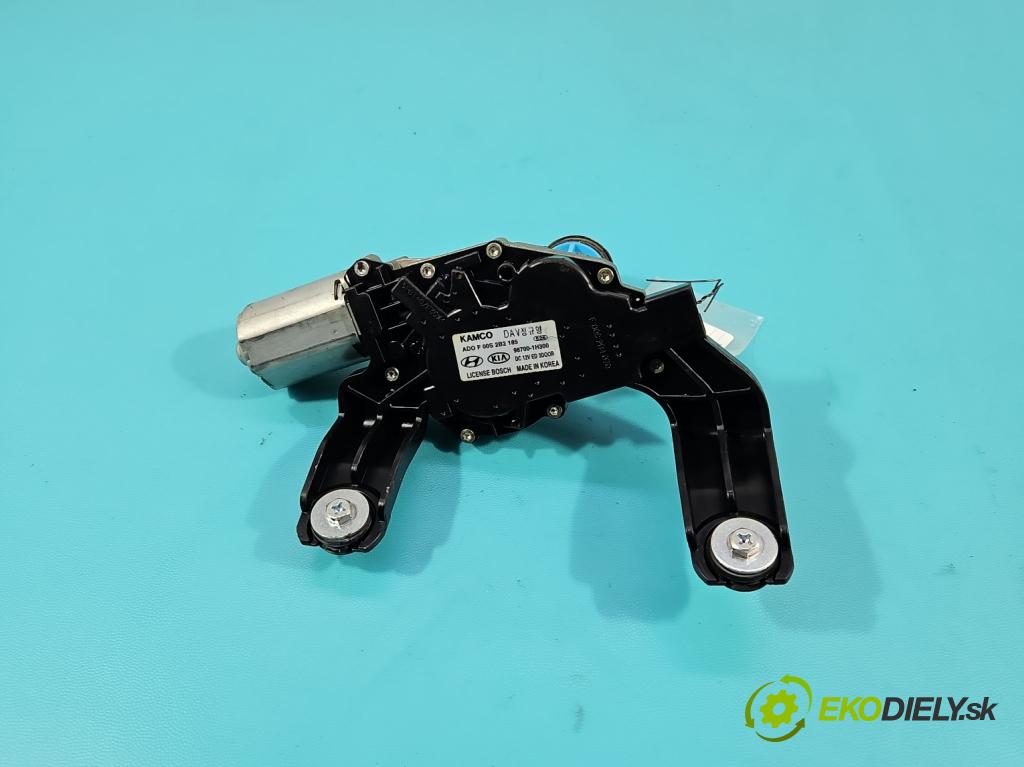 Kia Ceed I 2006-2012 1.4 16V 105 HP manual 77 kW 1396 cm3 3- motor stieračov zadné 98700-1H300