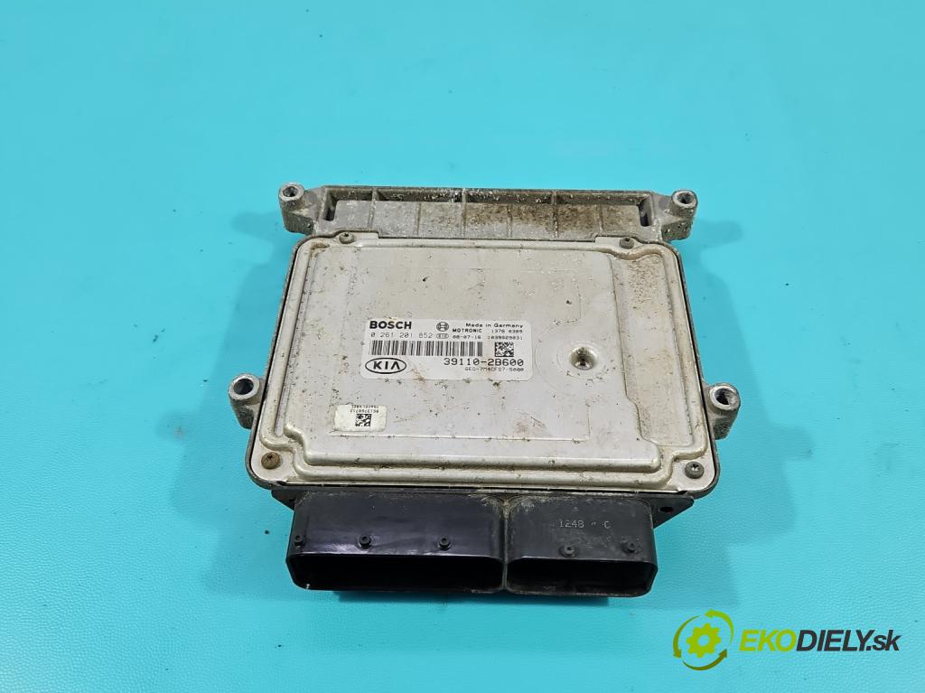 Kia Ceed I 2006-2012 1.4 16V 105 HP manual 77 kW 1396 cm3 3- riadiaca jednotka motora 0261201852