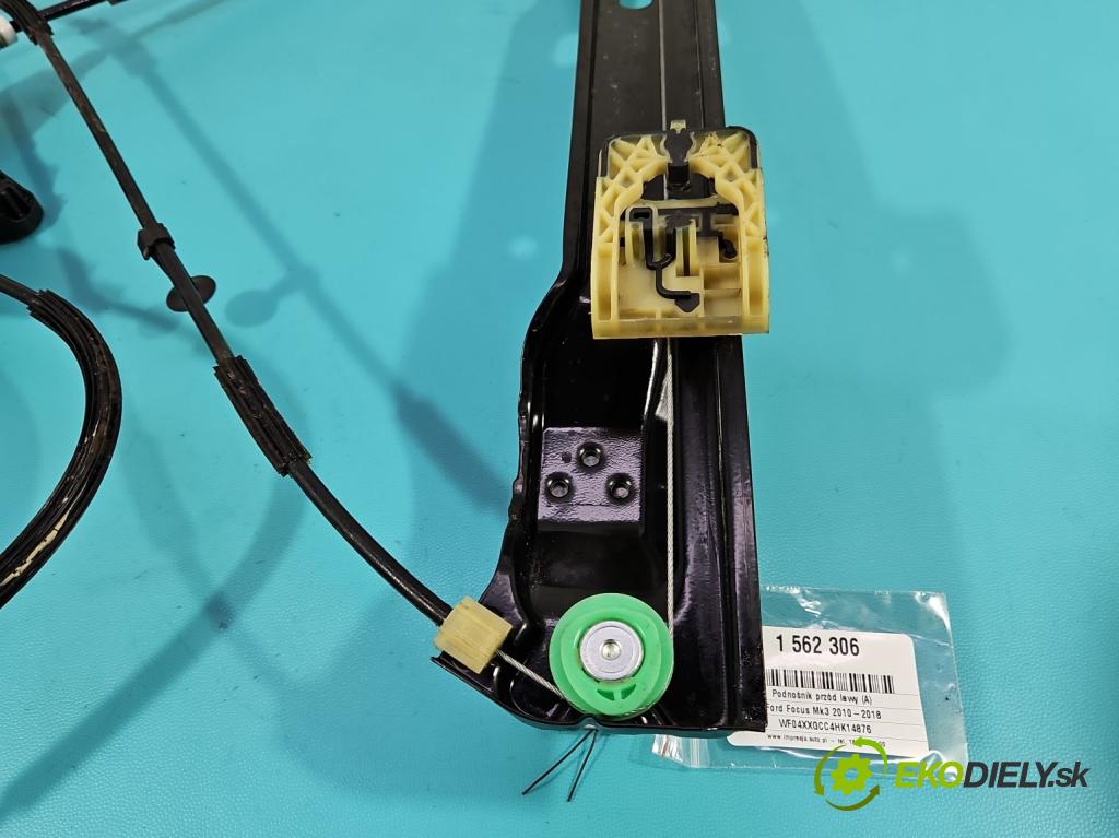 Ford Focus Mk3 2010-2018 1.5 EcoBoost: 150 HP manual 110 kW 1498 cm3 4- mechanizmus okna predné ľavý FK1-HK14876