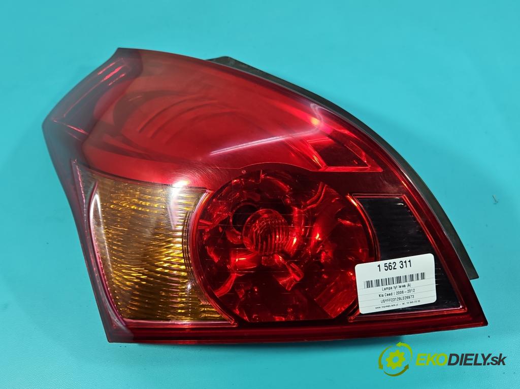 Kia Ceed I 2006-2012 1.4 16V 105 HP manual 77 kW 1396 cm3 3- svetlo / reflektor zadné ľavé 009735-01 (Kľučka dverí ostatné)