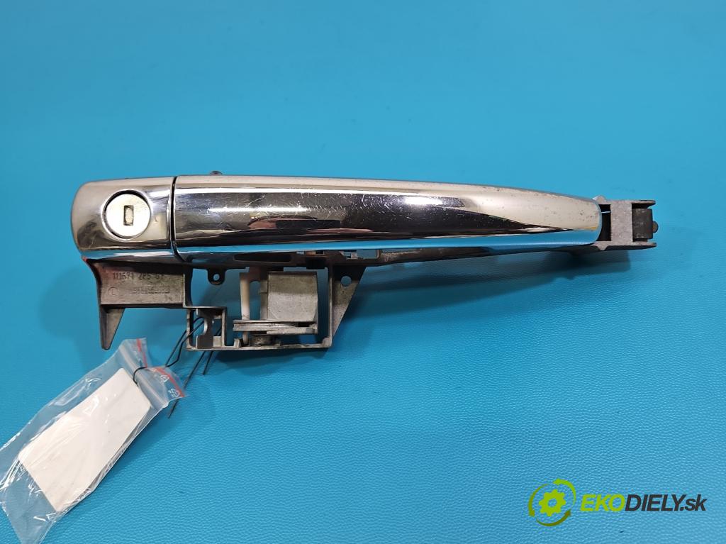 Citroen DS3 2010-2016 1.6 hdi 92 hp manual 68 kW 1560 cm3 3- klika přední levé 9684560080 (Vnější přední levá klika dveří)