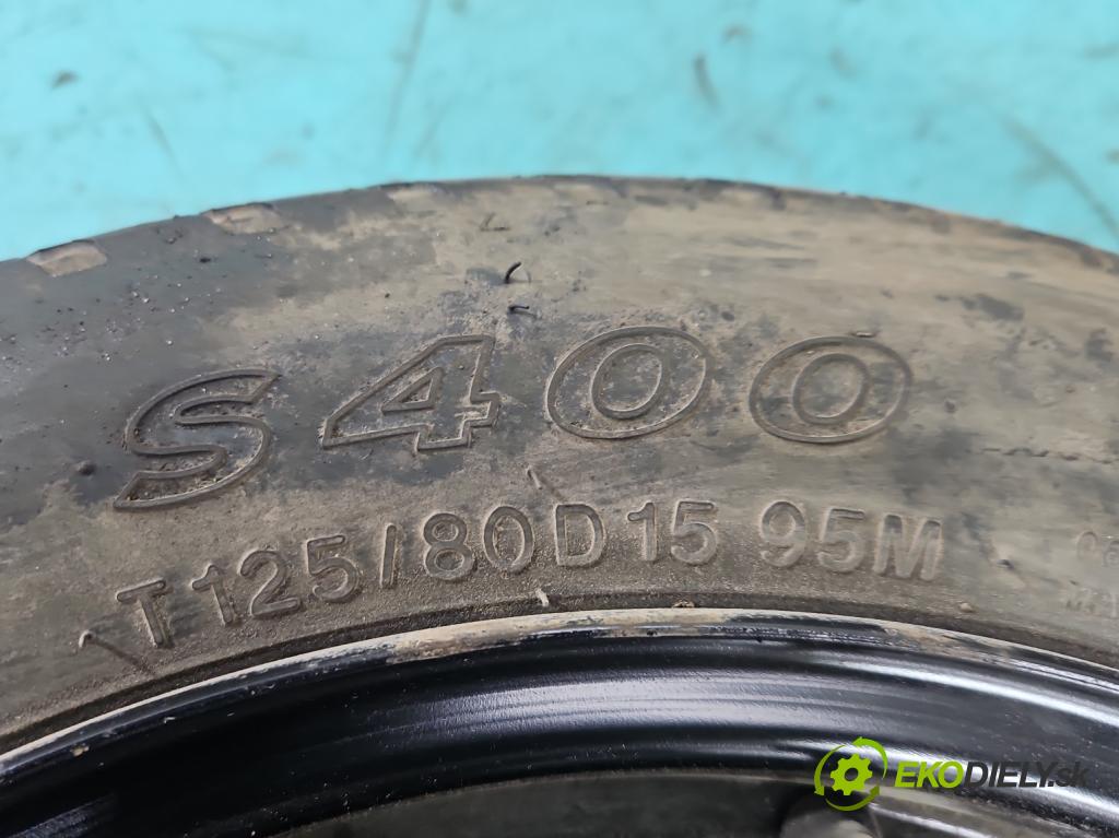 Kia Ceed I 2006-2012 1.4 16V 105 hp manual 77 kW 1396 cm3 3- kolo náhradní 15" 52910-1H900