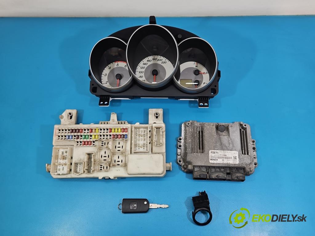 Mazda 3 I BK 2003-2009 1.6 citd 109 HP manual 80 kW 1560 cm3 5- riadiaca jednotka motora 6M61-12A650-BA