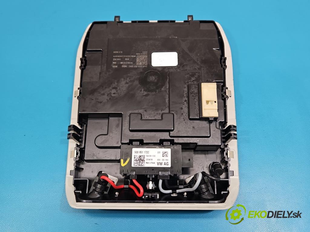 Skoda Superb IV 2023- 2.0 TDI 150 HP automatic 110 kW 1968 cm3 5- svetlo / reflektor interiéra 5Q0951172C