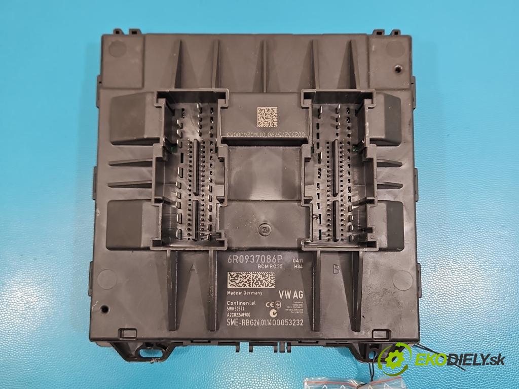 Skoda Rapid 2012-2019 1.2 TSI 86 HP manual 63 kW 1197 cm3 5- riadiaca jednotka komfortu 6R0937086P