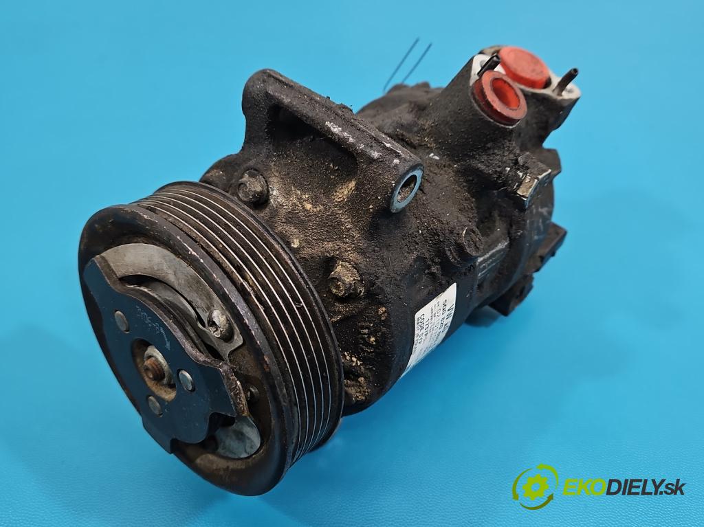 Skoda Rapid 2012-2019 1.2 TSI 86 hp manual 63 kW 1197 cm3 5- Kompresor: klíma 5Q0820803C (Kompresor klimatizace)