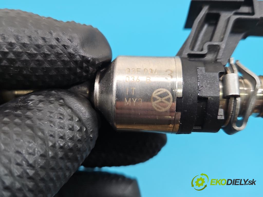 Skoda Rapid 2012-2019 1.2 TSI 86 HP manual 63 kW 1197 cm3 5- vstrek 03F906036B (Vstrekovač paliva)