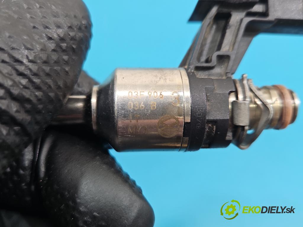 Skoda Rapid 2012-2019 1.2 TSI 86 HP manual 63 kW 1197 cm3 5- vstrek 03F906036B (Vstrekovač paliva)