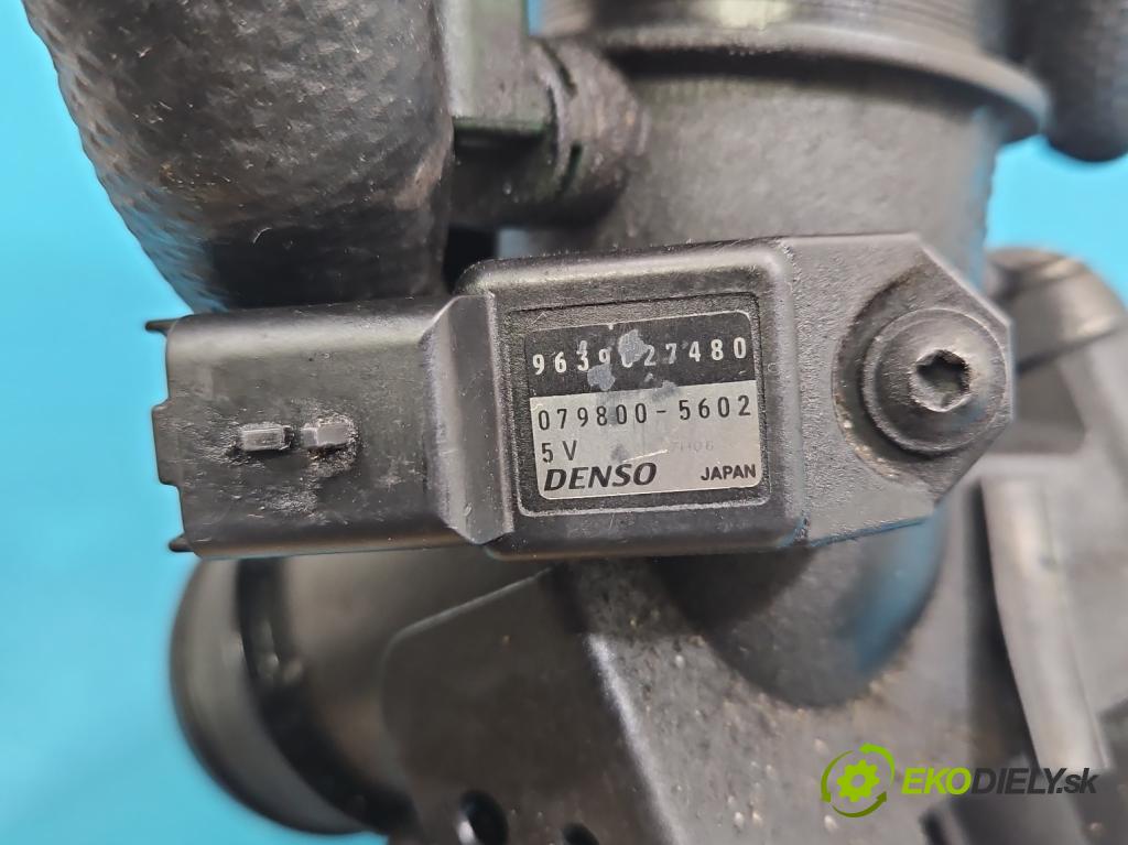 Mazda 3 I BK 2003-2009 1.6 citd 109 hp manual 80 kW 1560 cm3 5- škrticí klapka 9655971880 (Škrticí klapka)