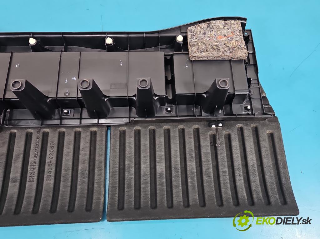 Toyota Rav4 IV 2013-2018 2.0 D4D 124 hp manual 91 kW 1998 cm3 5- koberec do auta kufra: 58415-42040