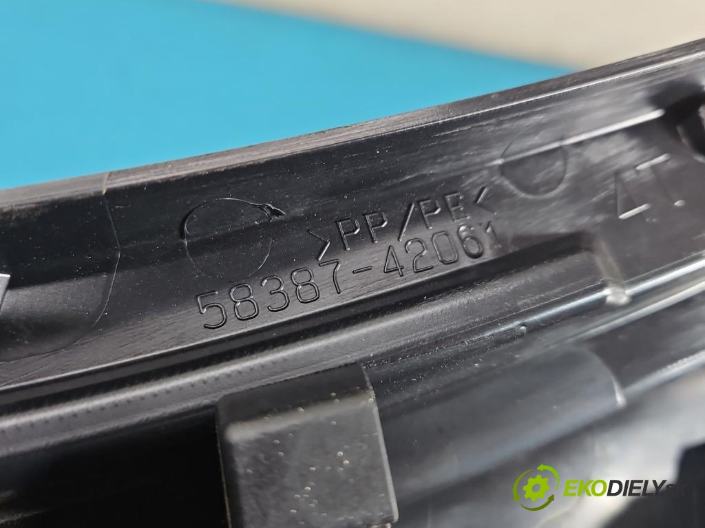 Toyota Rav4 IV 2013-2018 2.0 D4D 124 hp manual 91 kW 1998 cm3 5- kryt plastová 58387-42061