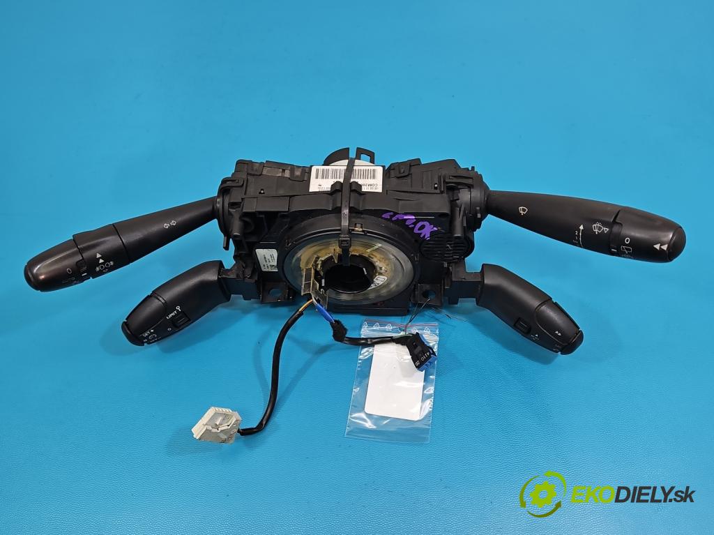 Citroen DS3 2010-2016 1.6 hdi 92 HP manual 68 kW 1560 cm3 3- prepínač komplex: 96667326XT (Prepínacie páčky pod volantom)