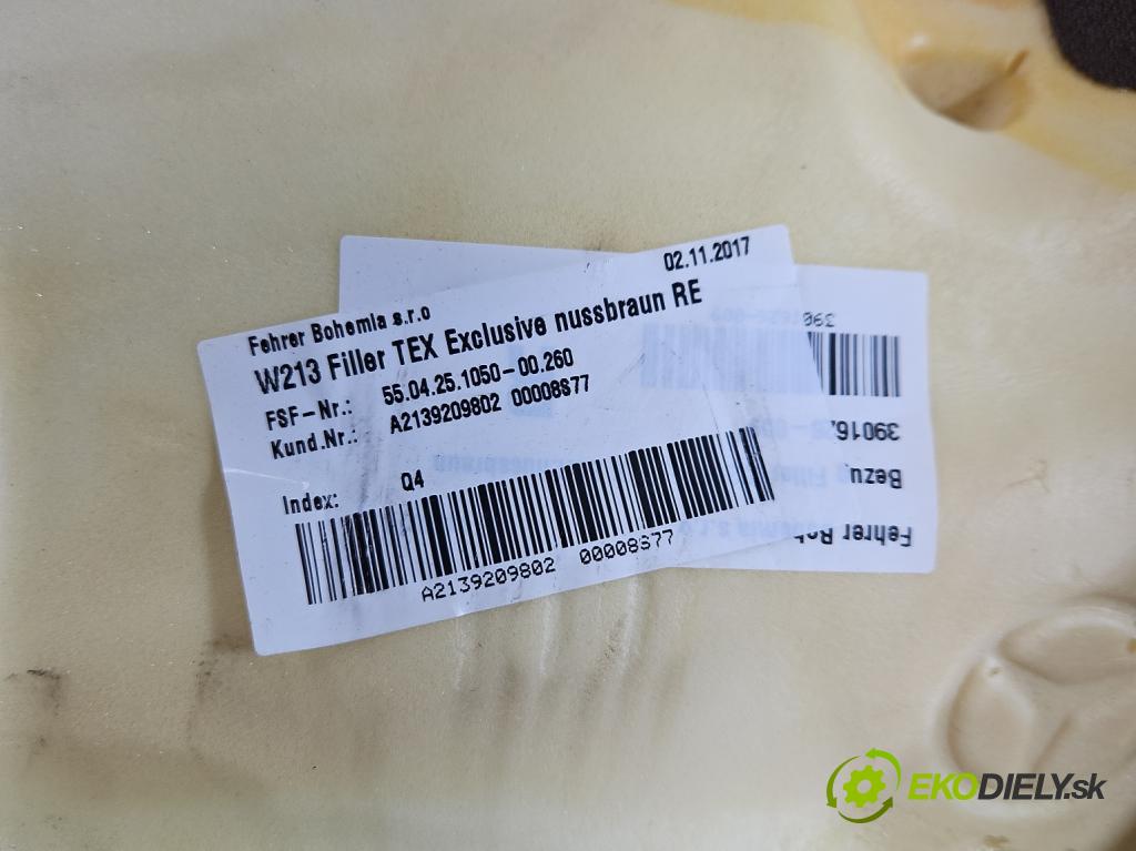 Mercedes E W213 2016-2023 2.0 CDI 194KM automatic 143 kW 1950 cm3 4- sedačke: komplet