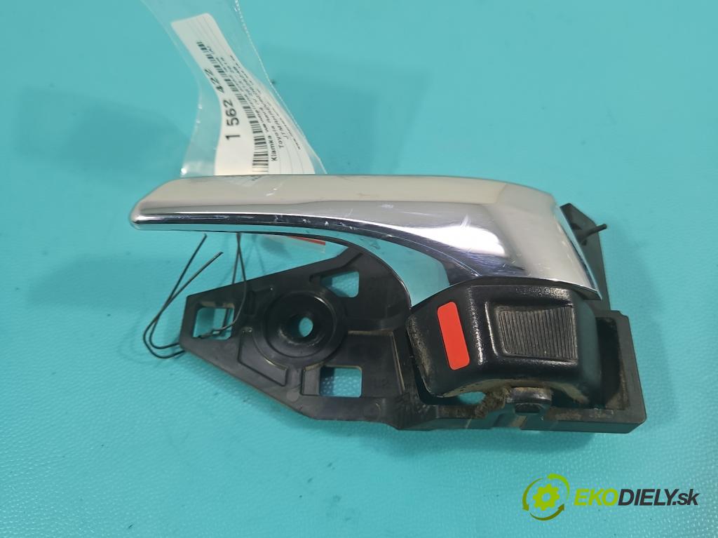 Toyota Rav4 IV 2013-2018 2.0 D4D 124 hp manual 91 kW 1998 cm3 5- klika uvnitř: přední levé