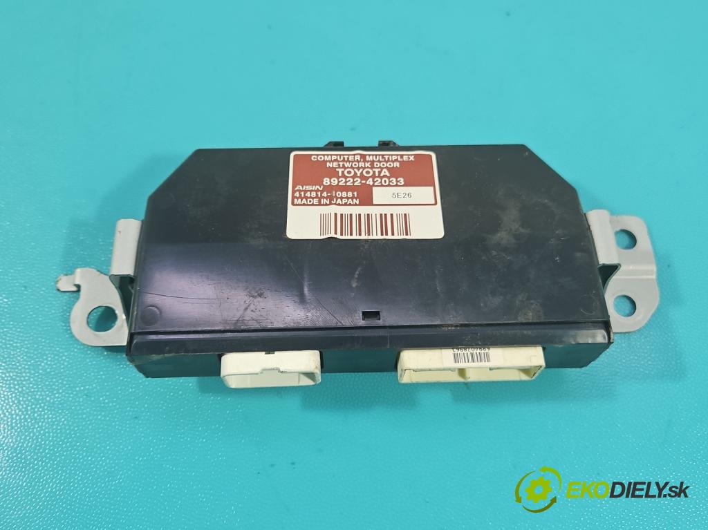 Toyota Rav4 IV 2013-2018 2.0 D4D 124hp manual 91 kW 1998 cm3 5- riadiaca jednotka ostatné 89222-42033