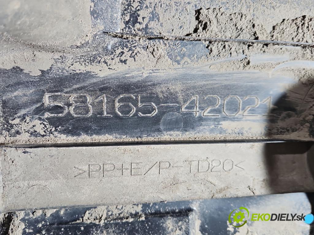 Toyota Rav4 IV 2013-2018 2.0 D4D 124hp manual 91 kW 1998 cm3 5- kryt plast 58165-42021