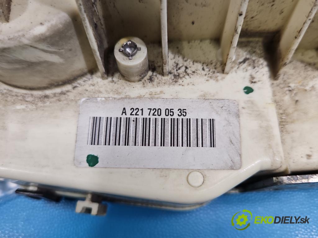 Mercedes S W221 2005-2013 3.5 V6 272 hp automatic 200 kW 3498 cm3 4- zámek přední levý A2217200535