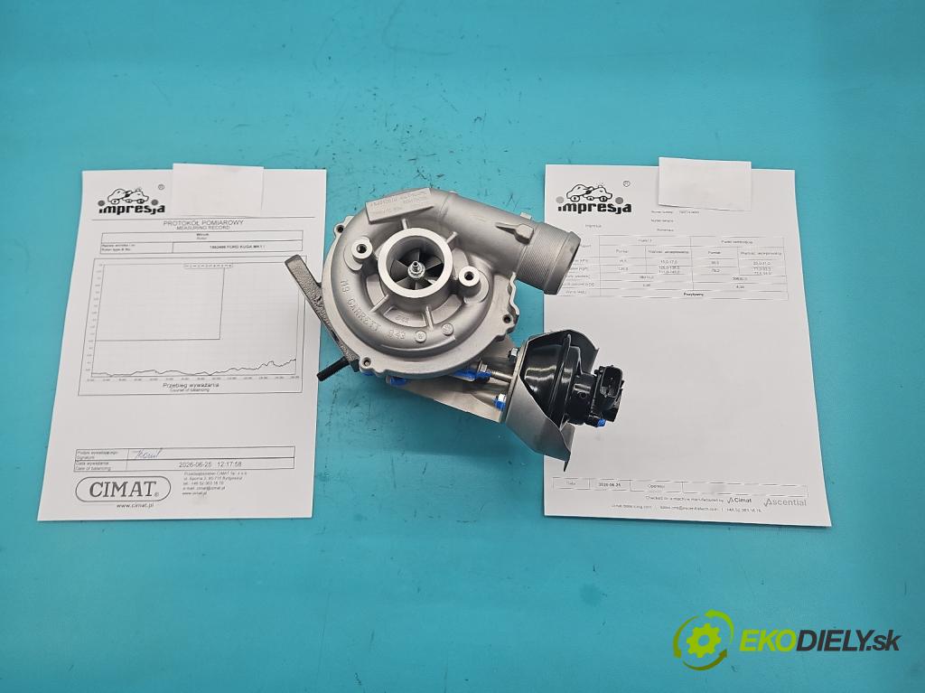 Ford Kuga Mk1 2008-2013 2.0 tdci 136hp manual 100 kW 1997 cm3 5- Turbodmychadlo repasováno 760774-3