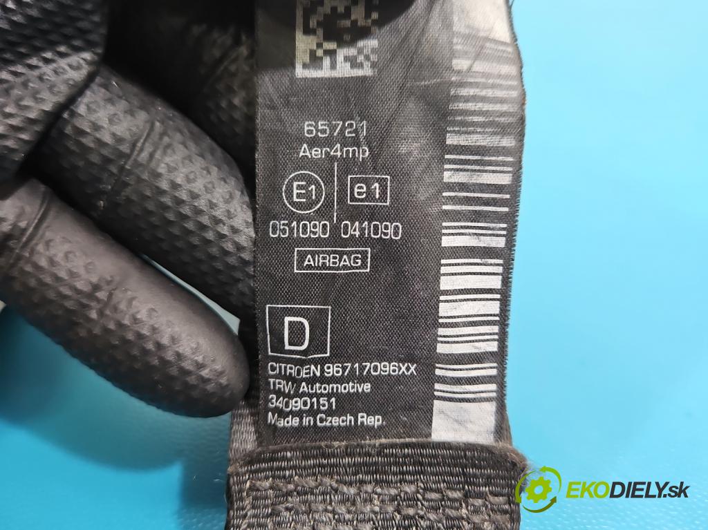 Citroen DS3 2010-2016 1.6 hdi 92 hp manual 68 kW 1560 cm3 3- stěna bezpečnost přední pravý 9687393580