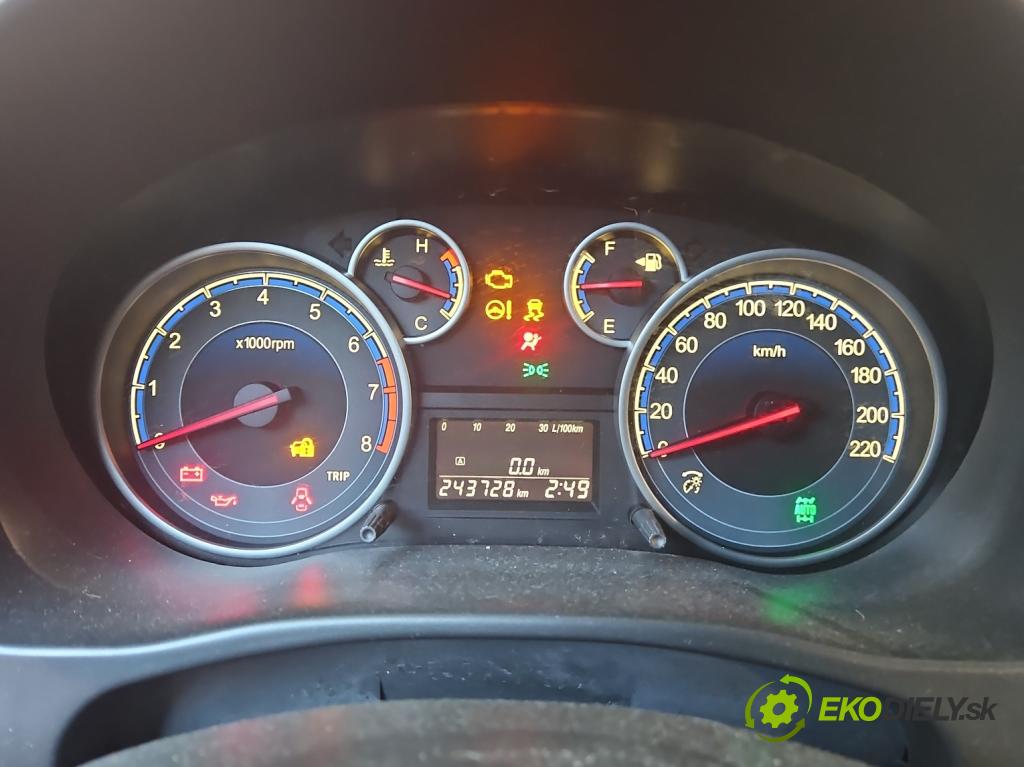 Suzuki SX4 I 2006-2014 1.6 16V 120 hp manual 88 kW 1586 cm3 5- Přístrojová deska 34110-55L20 (Přístrojová deska)