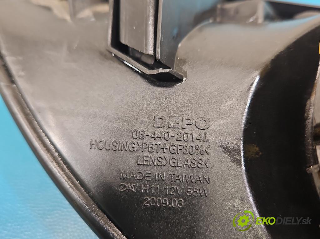 Mercedes S W221 2005-2013 3.5 V6 272 hp automatic 200 kW 3498 cm3 4- Halogen levý 08-440-2014L (Klika dveří ostatní)