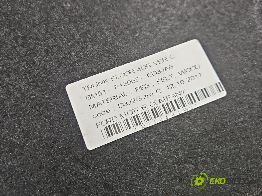 Ford Focus Mk3 2010-2018 1.5 EcoBoost: 150 hp manual 110 kW 1498 cm3 4- koberec do auta kufra: BM51-F13065-CD