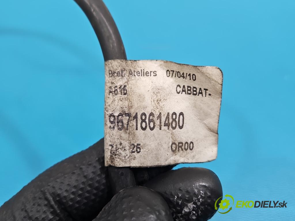 Citroen DS3 2010-2016 1.6 hdi 92 hp manual 68 kW 1560 cm3 3- kontakt mínus: 9666566780