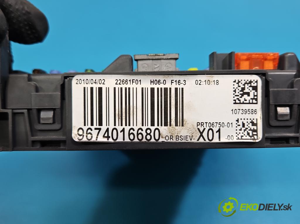 Citroen DS3 2010-2016 1.6 hdi 92 HP manual 68 kW 1560 cm3 3- riadiaca jednotka motora 0281015848