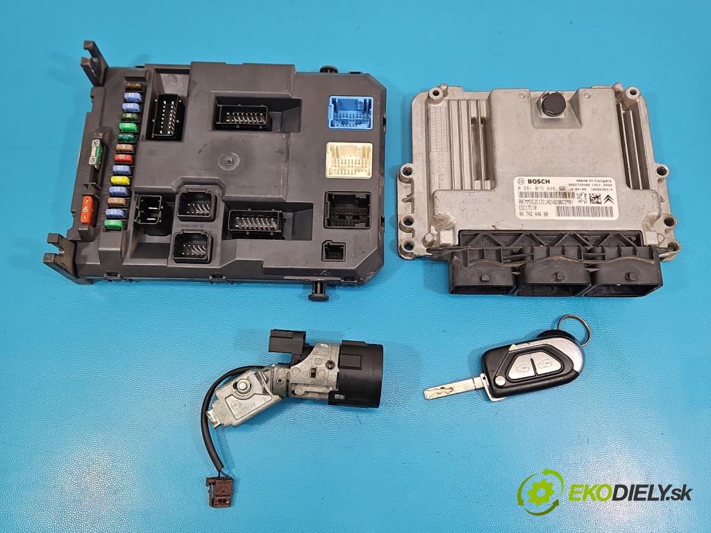 Citroen DS3 2010-2016 1.6 hdi 92 HP manual 68 kW 1560 cm3 3- riadiaca jednotka motora 0281015848