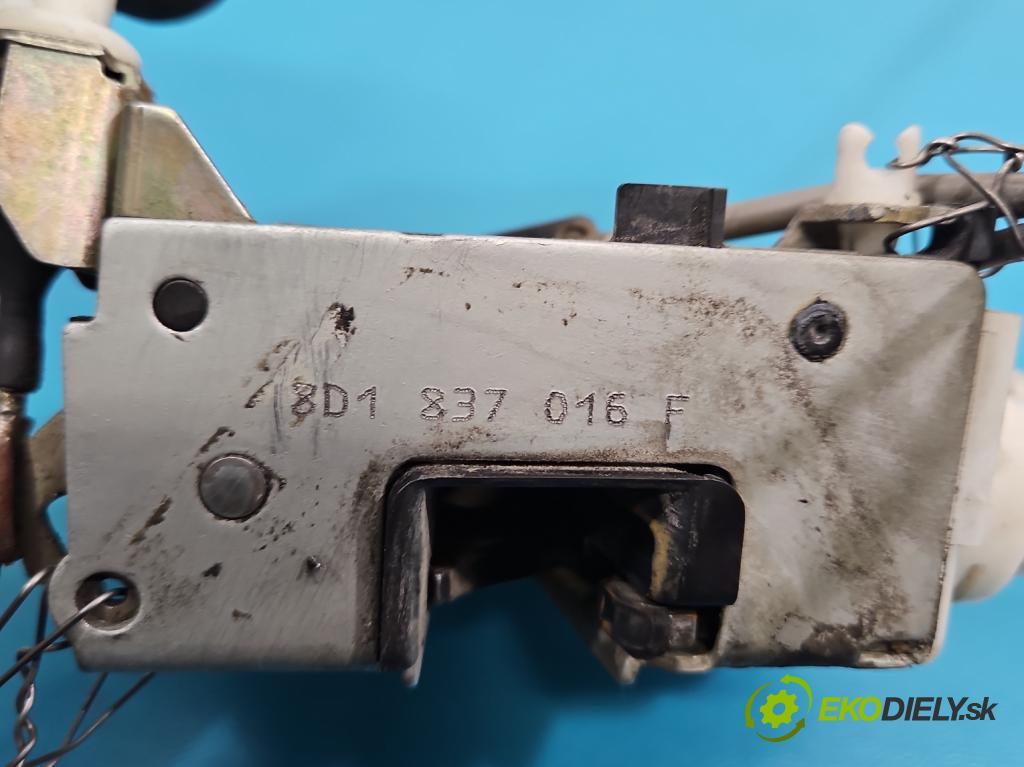 Audi A4 B5 1994-2001 1.9 tdi 110 HP manual 81 kW 1896 cm3 5- zámok predné pravý 8D1837016F