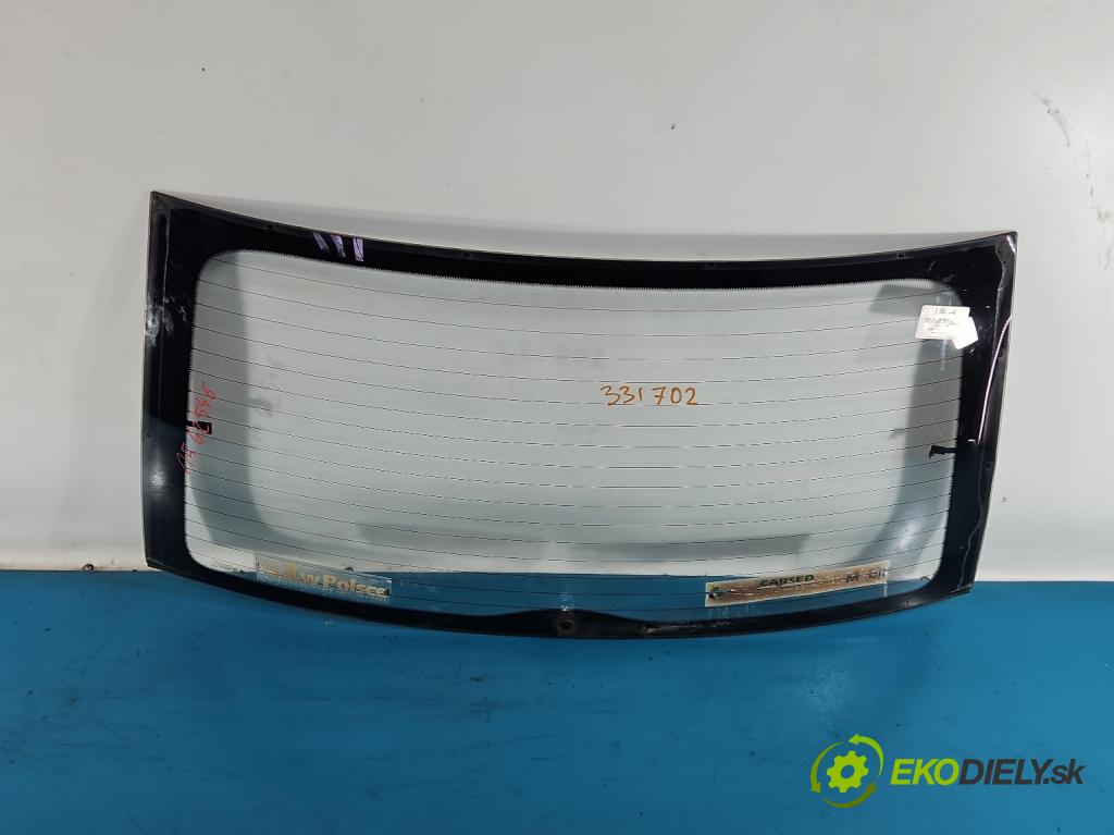 Skoda Fabia I 1999-2007 1.4 16V 75 HP manual 55 kW 1390 cm3 5- sklo zadná  (Sklo zadné)