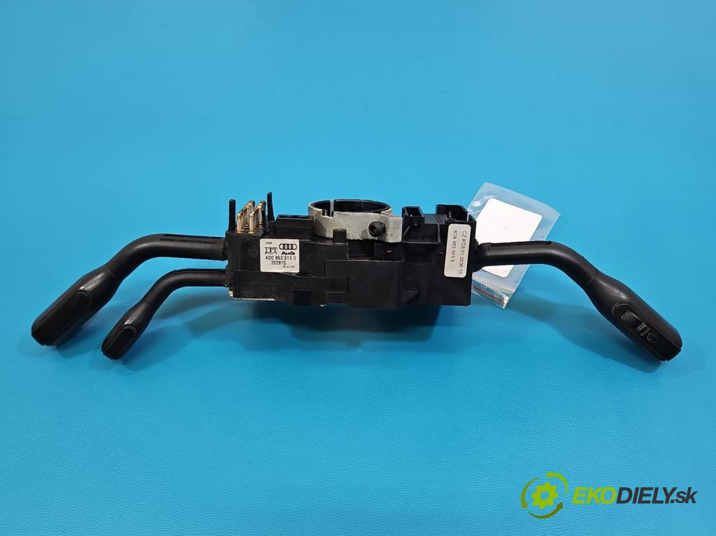 Audi A4 B5 1994-2001 1.9 tdi 110 HP manual 81 kW 1896 cm3 5- prepínač komplex: 4D0953513D (Prepínacie páčky pod volantom)