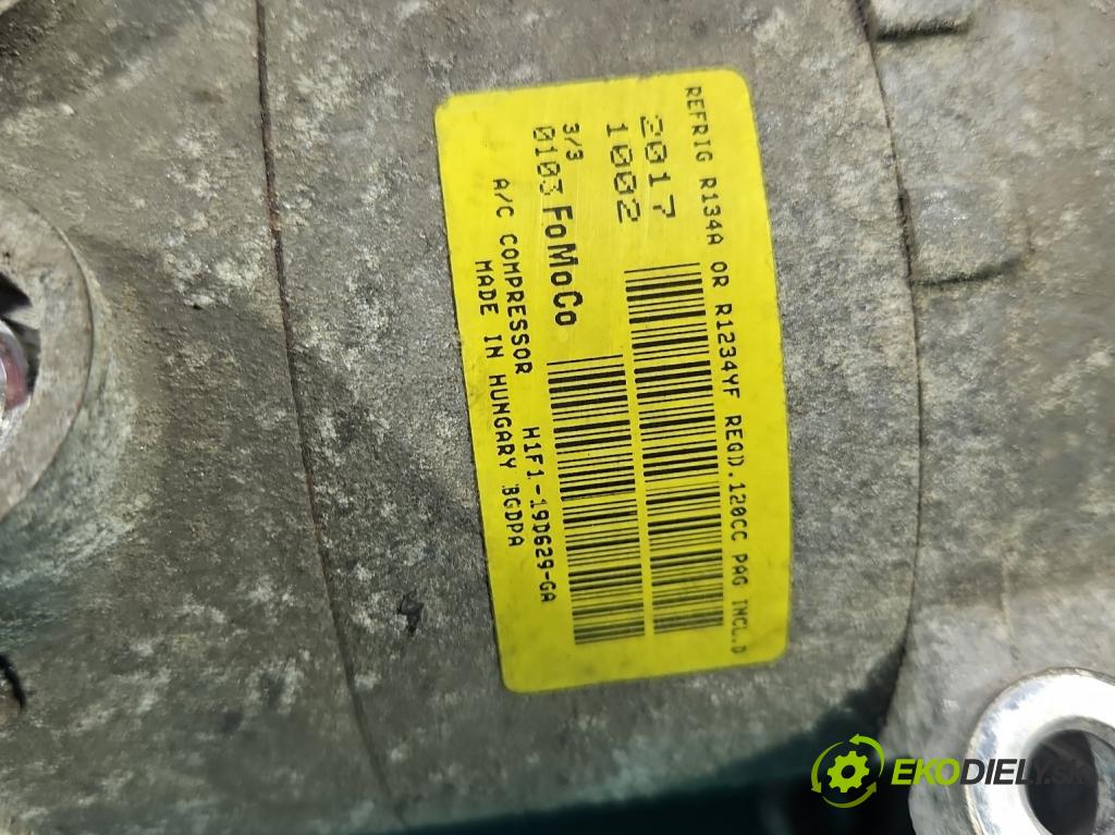 Ford Focus Mk3 2010-2018 1.5 EcoBoost: 150 hp manual 110 kW 1498 cm3 4- Kompresor: klíma H1F1-19D629-GA (Kompresor klimatizace)