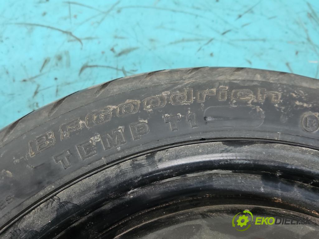 Toyota Auris I 2006-2013 1.3 vvti 99 hp manual 73 kW 1329 cm3 5- kolo náhradní 17"