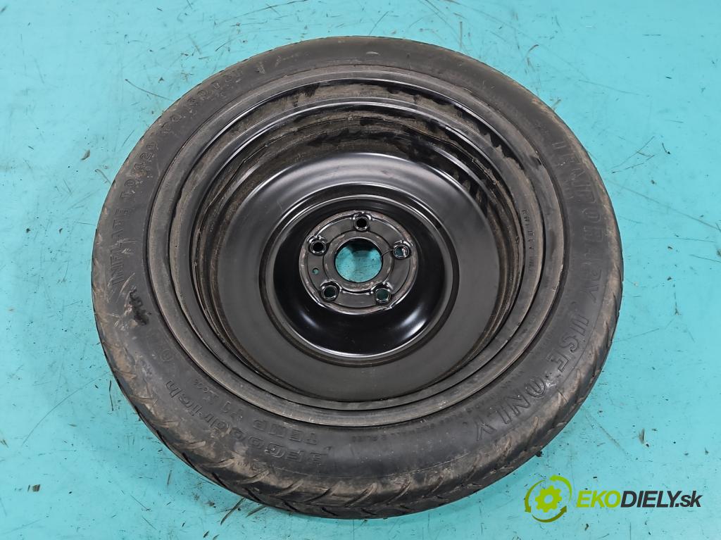 Toyota Auris I 2006-2013 1.3 vvti 99 hp manual 73 kW 1329 cm3 5- kolo náhradní 17"