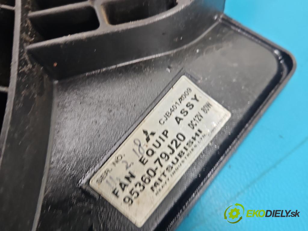 Suzuki SX4 I 2006-2014 1.6 16V M16A 120 HP manual 88 kW 1586 cm3 5- Ventilátor klimatizácie 95360-79J20