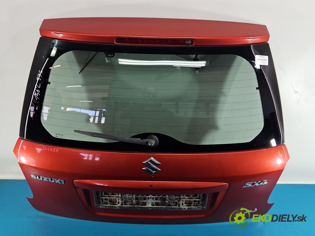 Suzuki SX4 I 2006-2014 1.6 16V 120 HP manual 88 kW 1586 cm3 5- zadna kufor  (Kapota zadná (kufor))