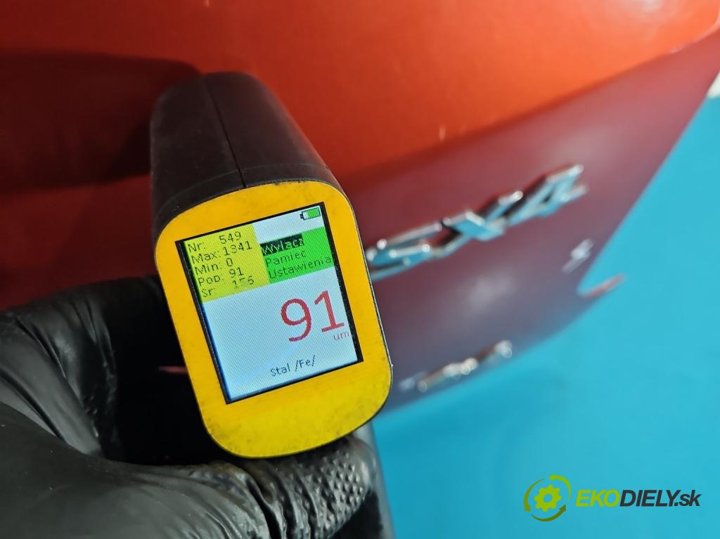 Suzuki SX4 I 2006-2014 1.6 16V 120 HP manual 88 kW 1586 cm3 5- zadna kufor  (Kapota zadná (kufor))