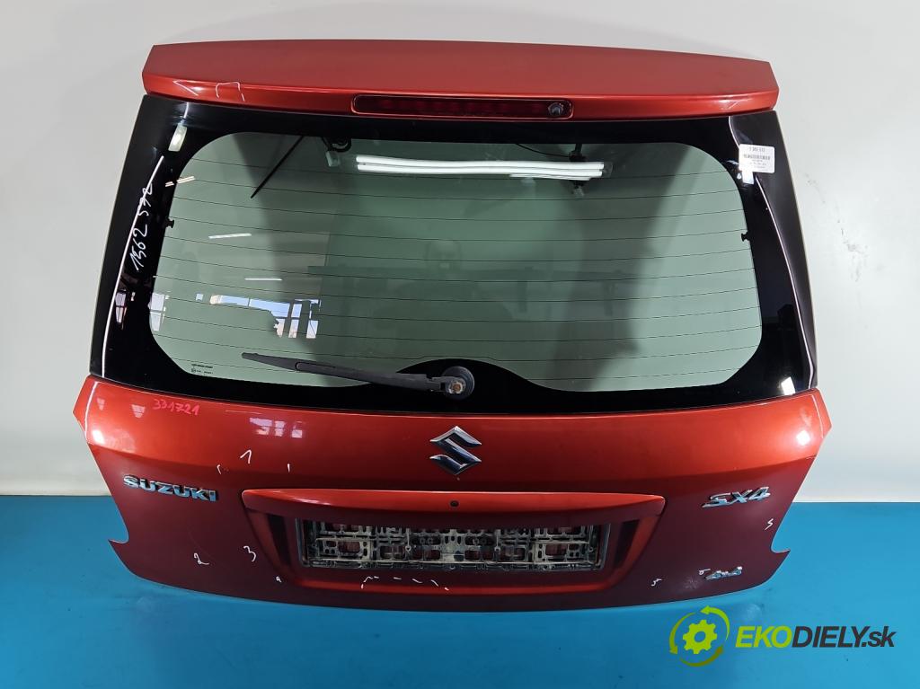 Suzuki SX4 I 2006-2014 1.6 16V 120 HP manual 88 kW 1586 cm3 5- zadna kufor  (Kapota zadná (kufor))