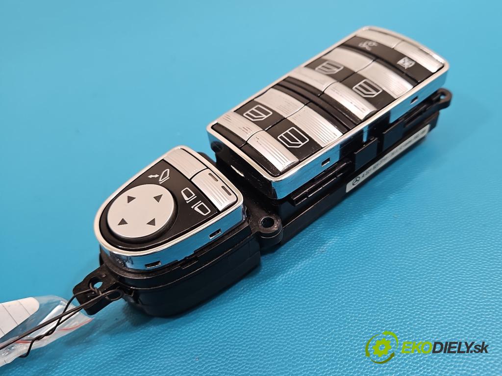 Mercedes S W221 2005-2013 3.5 V6 272 HP automatic 200 kW 3498 cm3 4- prepínač okien spätných zrkadiel A2218213751