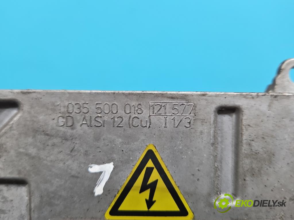 Mercedes S W221 2005-2013 3.5 V6 272 HP automatic 200 kW 3498 cm3 4- střídač: xenon 1307329113 (Riadiaca jednotka xenónu)