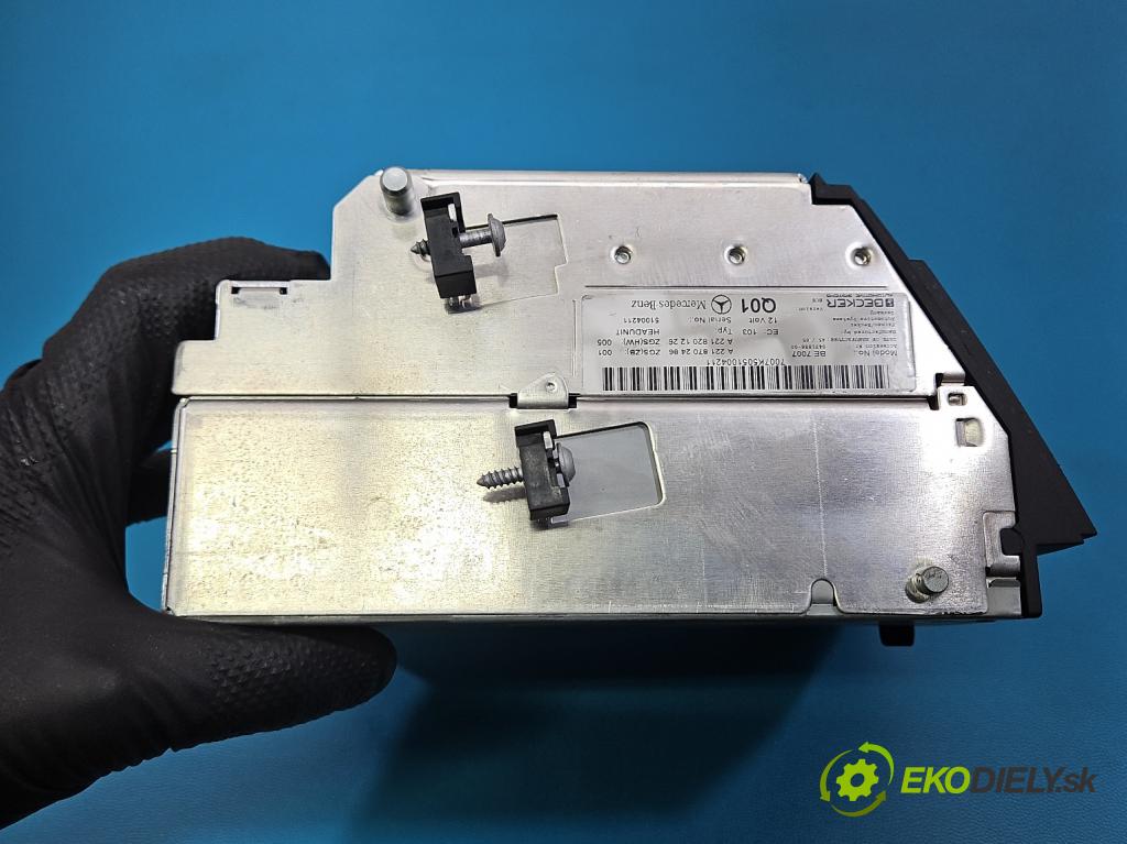 Mercedes S W221 2005-2013 3.5 V6 272 HP automatic 200 kW 3498 cm3 4- Menič: cd A2218702486 (CD menič)