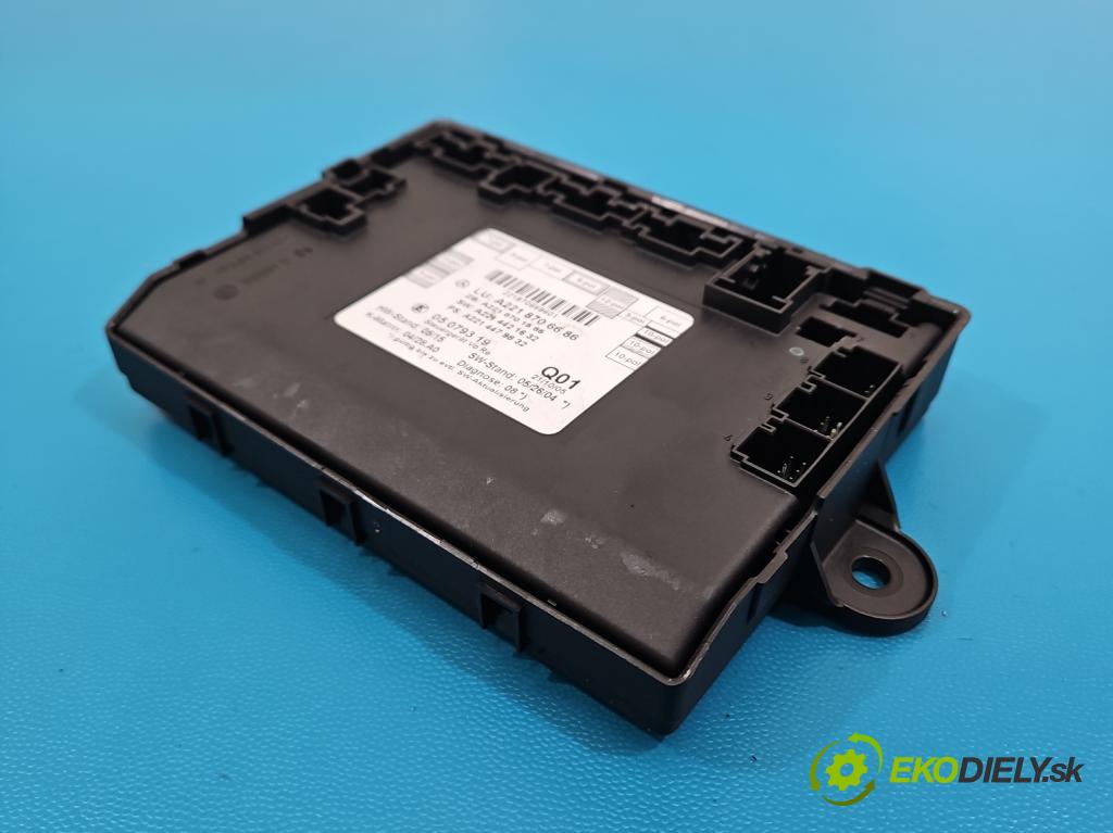 Mercedes S W221 2005-2013 3.5 V6 272 hp automatic 200 kW 3498 cm3 4- řídící jednotka A2218706686