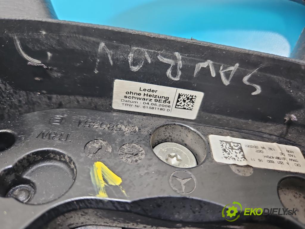 Mercedes S W221 2005-2013 3.5 V6 272 HP automatic 200 kW 3498 cm3 4- volant A2214600103 (Volant)