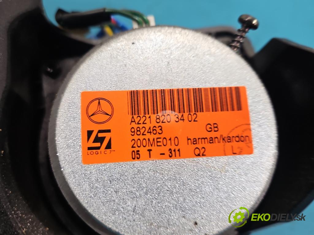 Mercedes S W221 2005-2013 3.5 V6 272 HP automatic 200 kW 3498 cm3 4- reproduktory komplet A2218203702