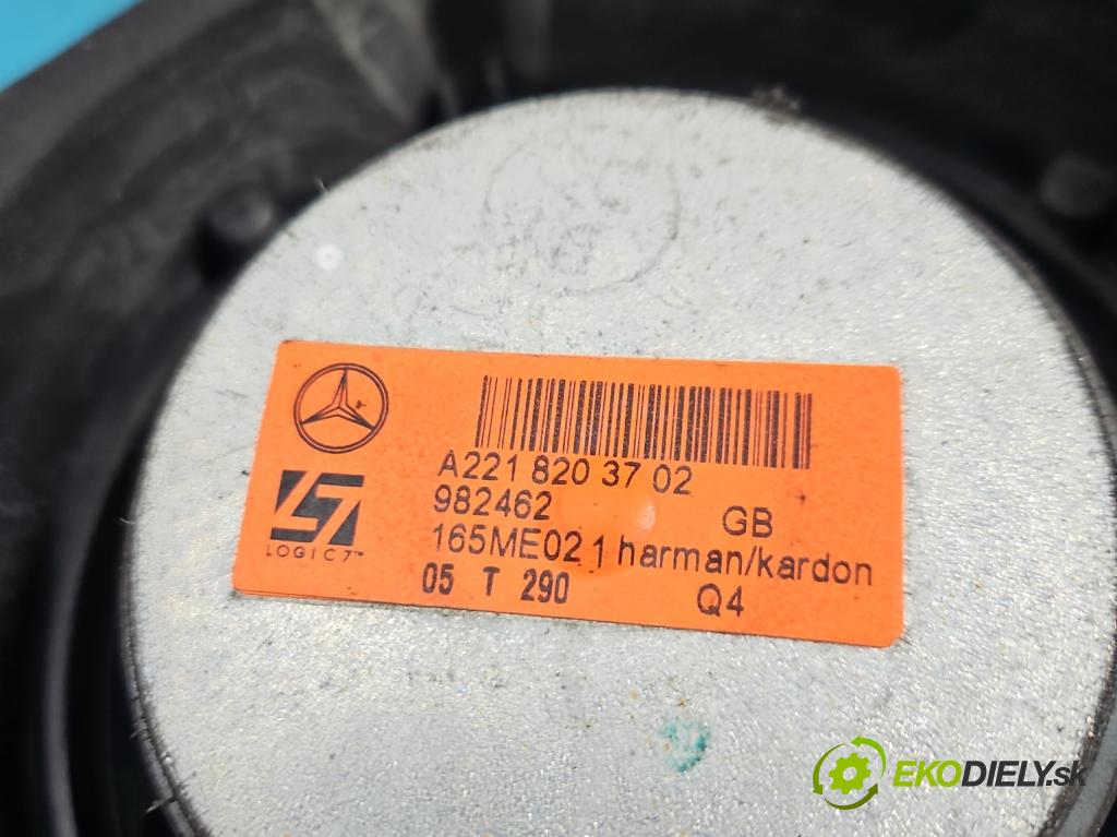 Mercedes S W221 2005-2013 3.5 V6 272 HP automatic 200 kW 3498 cm3 4- reproduktory komplet A2218203702