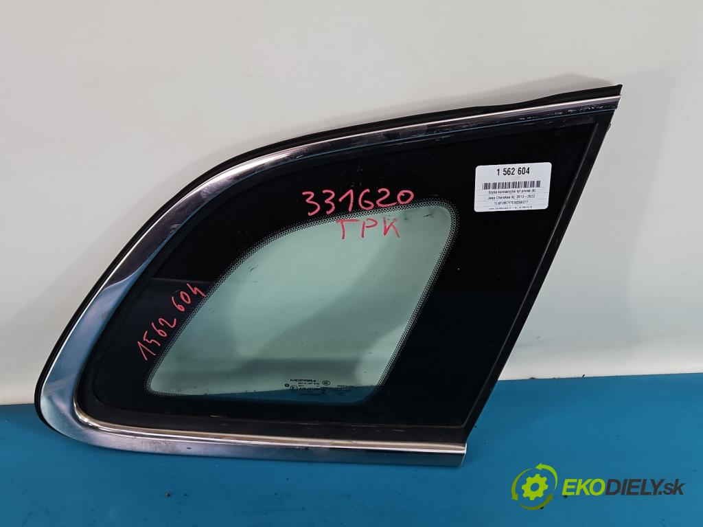 Jeep Cherokee KL 2013-2023 2.0 multijet: 140 HP manual 103 kW 1956 cm3 5- sklo zadné pravé 