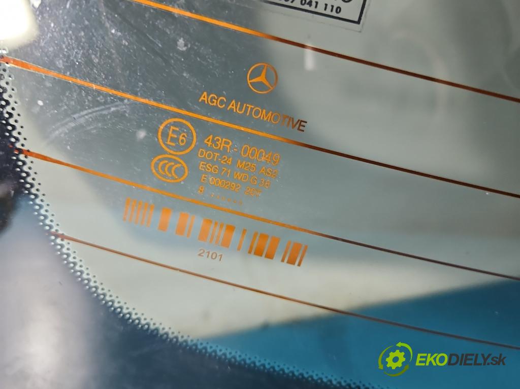 Mercedes S W222 2013-2020 3.0 cdi 656929 340KM: automatic 250 kW 2925 cm3 4- sklo zadná  (Sklo zadné)