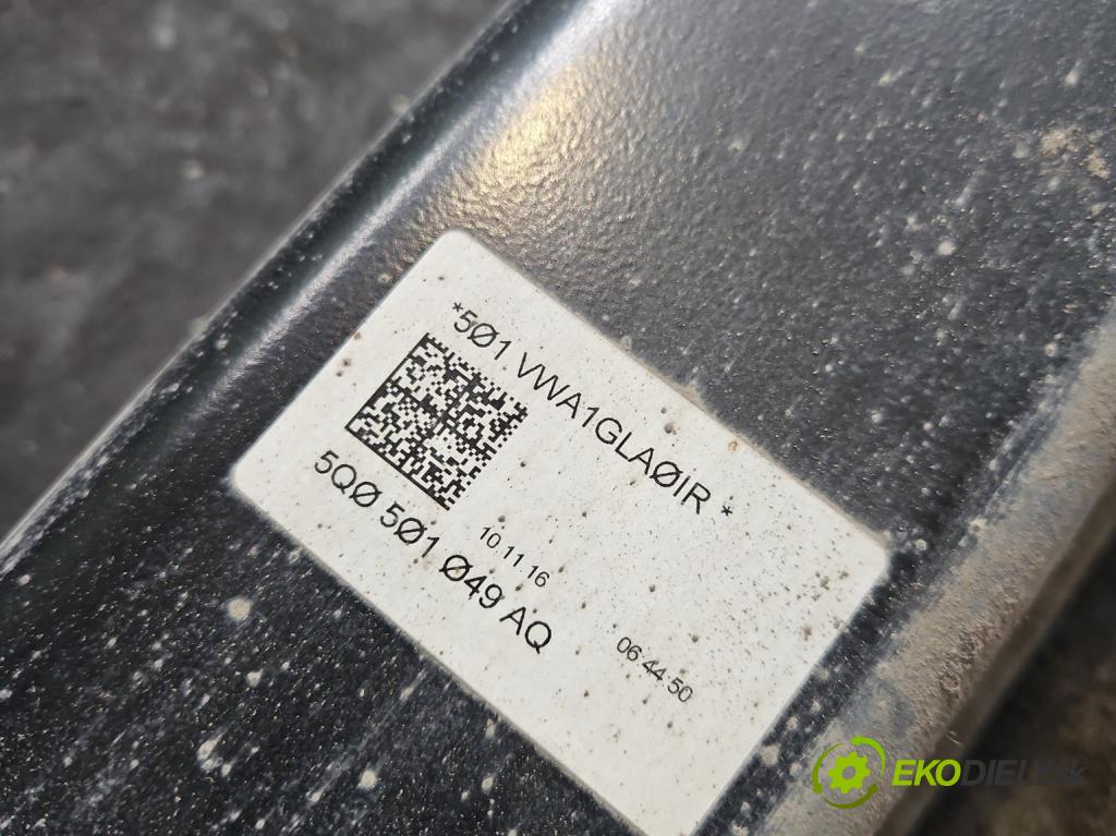Vw Golf VII 2012-2020 1.2 TSI 86 HP manual 63 kW 1197 cm3 5- zadna výstuha 5Q0501049AQ (Výstuha zadná)